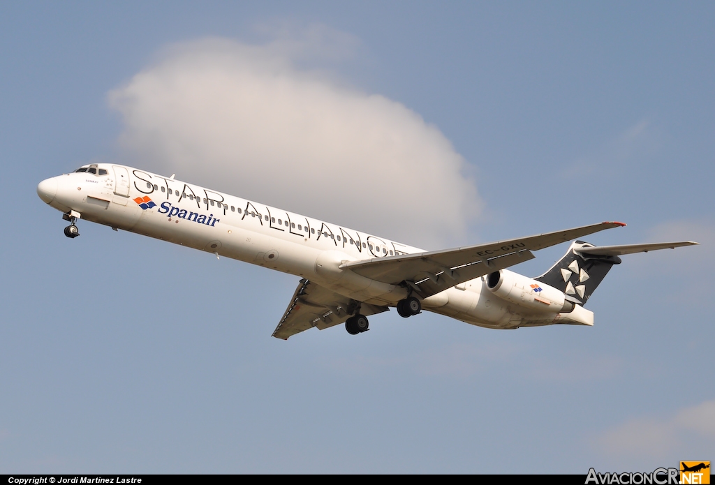 EC-GXU - McDonnell Douglas MD-83 (DC-9-83) - Spanair