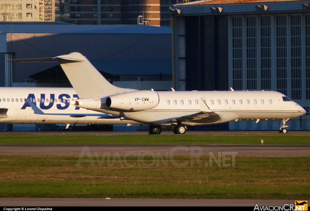 VP-CWW - Bombardier BD-700-1A10 Global 6000 - Privado