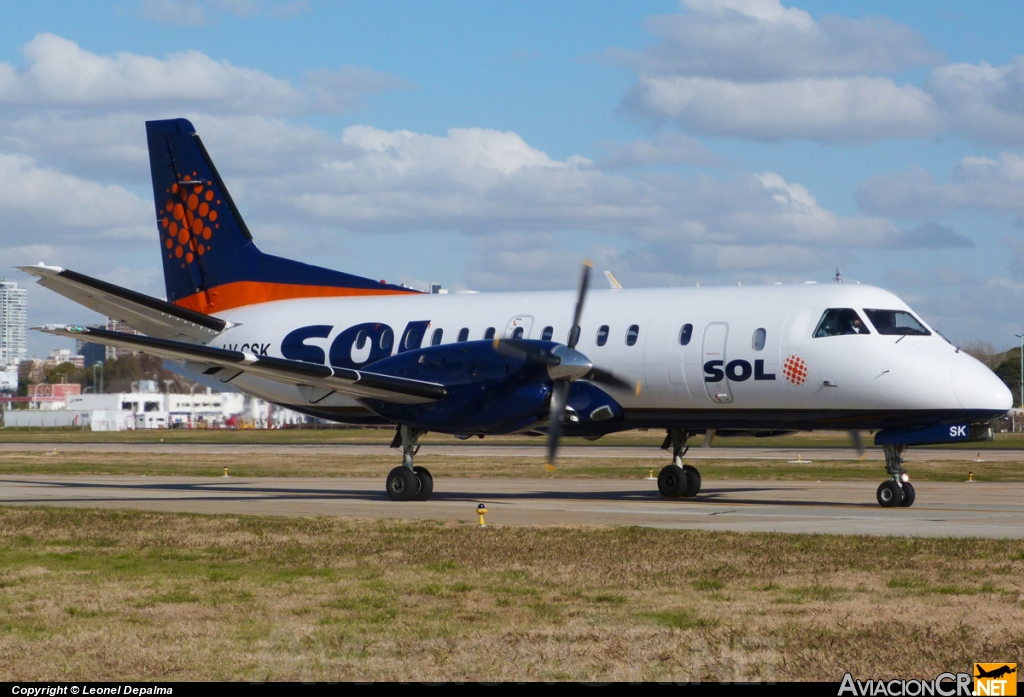 LV-CSK - Saab 340B - Sol Lineas Aereas