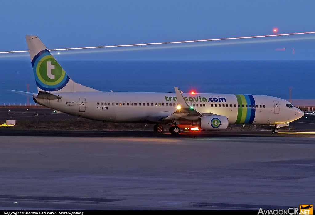 PH-HZN - Boeing 737-8K2 - Transavia Airlines