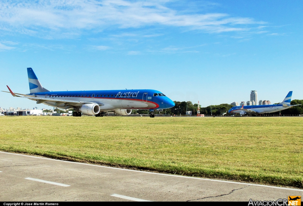 LV-CHQ - Embraer 190-100IGW - Austral Líneas Aéreas