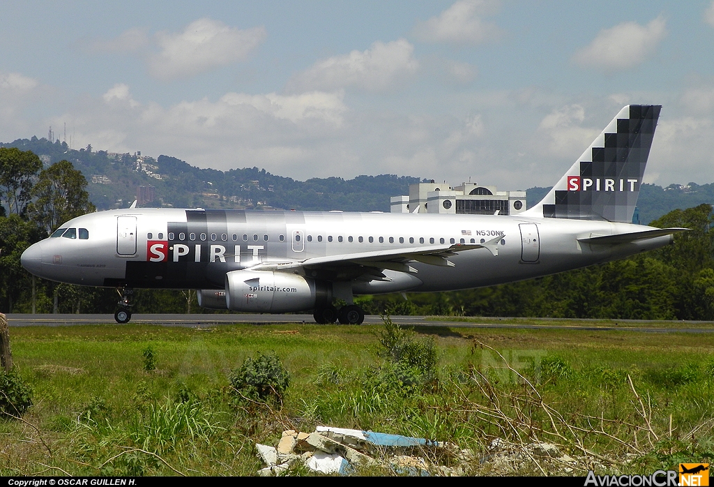 N530NK - Airbus A319-132 - Spirit Airlines