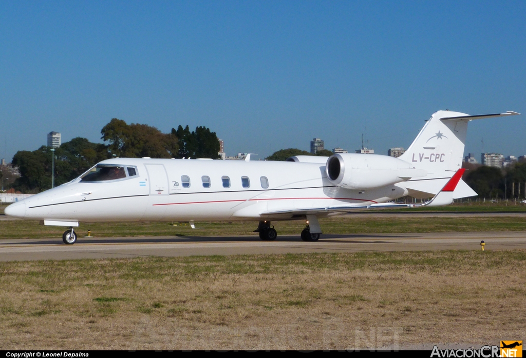 LV-CPC - Learjet 60 - Pacific Ocean