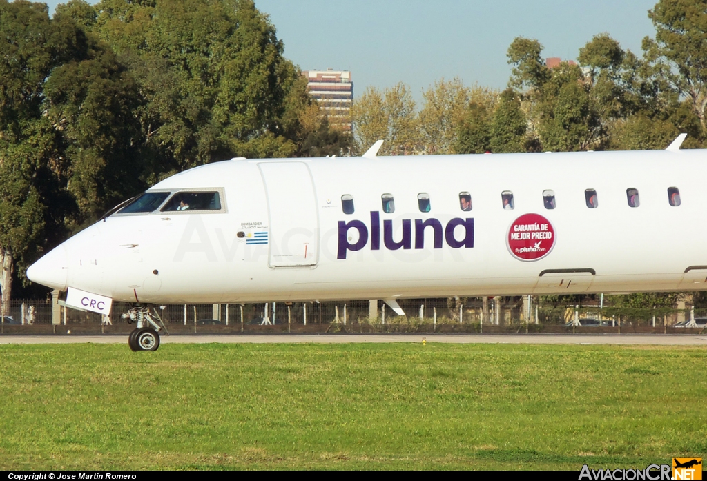 CX-CRC - Canadair CL-600-2D24 Regional Jet CRJ-900 - Pluna Uruguay