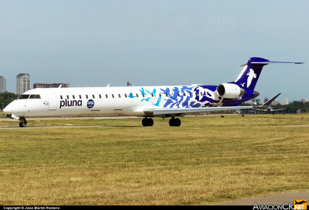 CX-CRF - Bombardier CRJ-900LR - Pluna Uruguay