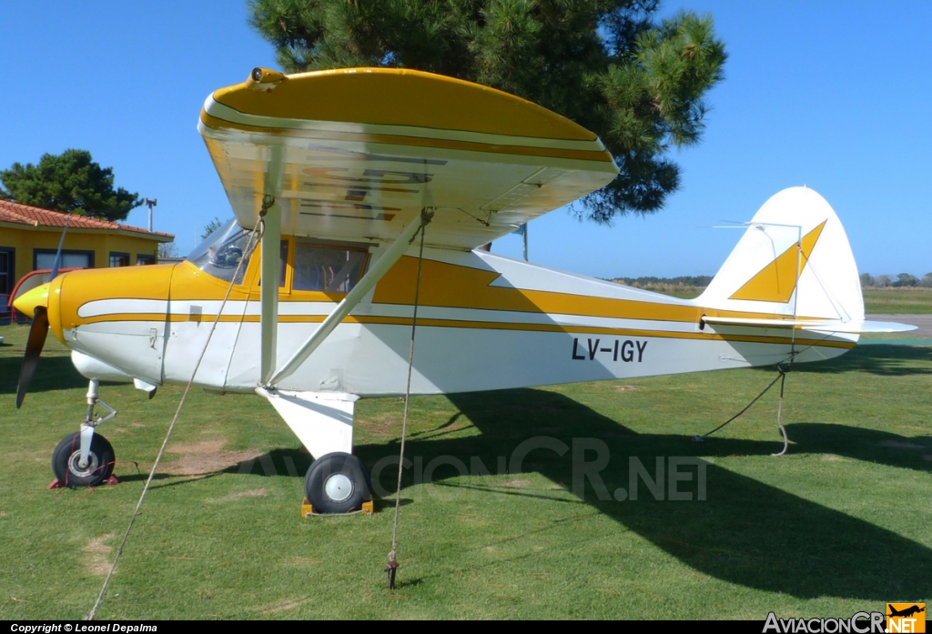 LV-IGY - Piper PA-22 Colt - Privado