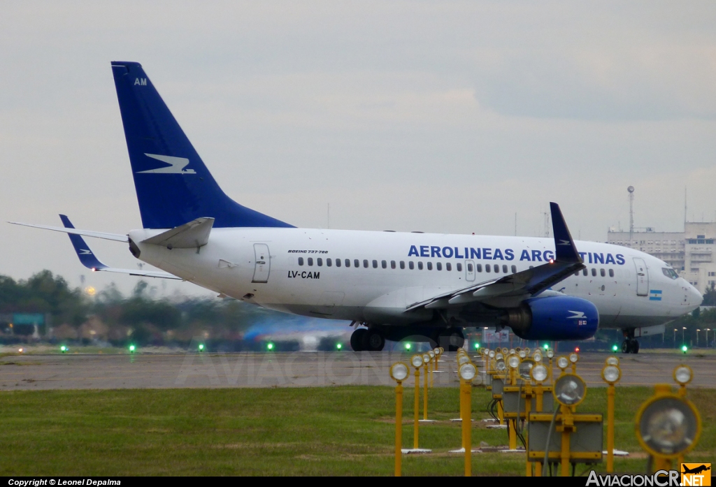 LV-CAM - Boeing 737-73V - Aerolineas Argentinas