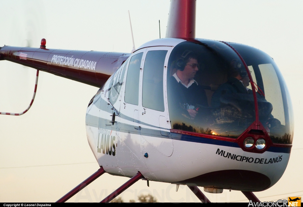 LV-CVW - Robinson R44 Astro - Argentina - Municipio de Lanús