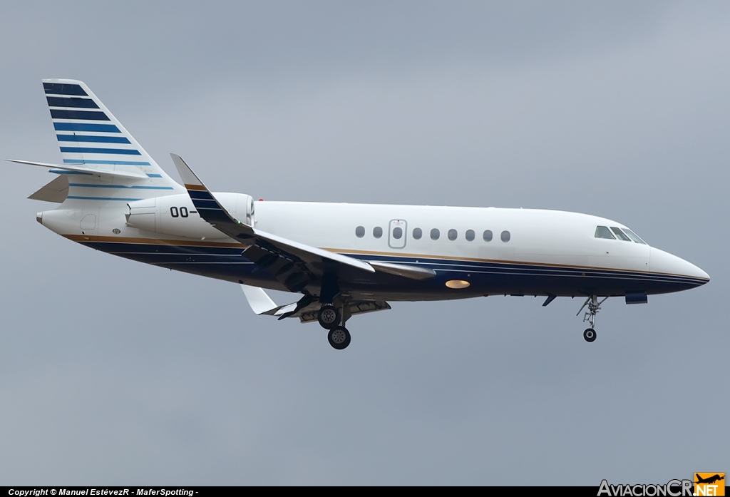 OO-DFG - Dassault Falcon 2000EX - Abelag Aviation