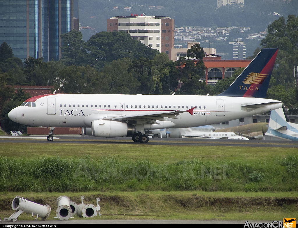 N520TA - Airbus A319-132 - TACA