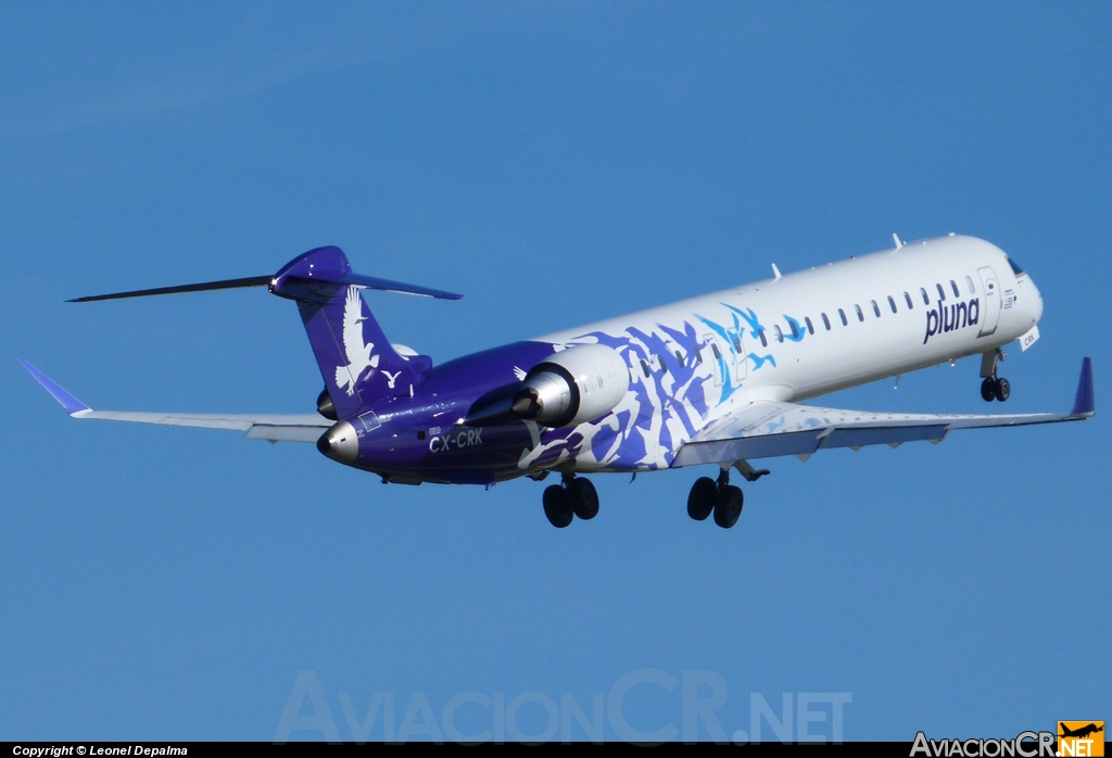 CX-CRK - Canadair CL-600-2D24 Regional Jet CRJ-900ER - Pluna Uruguay