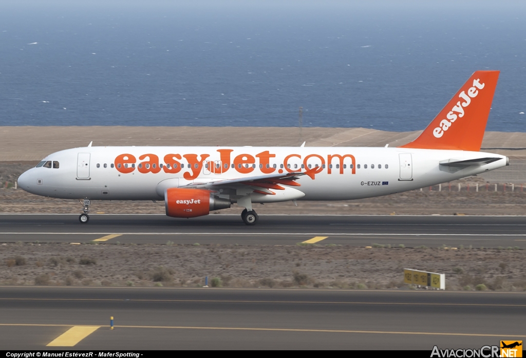 G-EZUZ - Airbus A320-214 - EasyJet