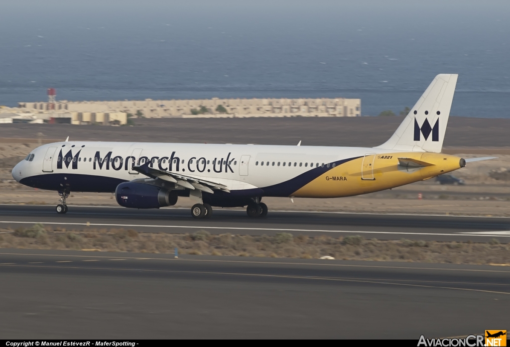 G-MARA - Airbus A321-231 - Monarch Airlines