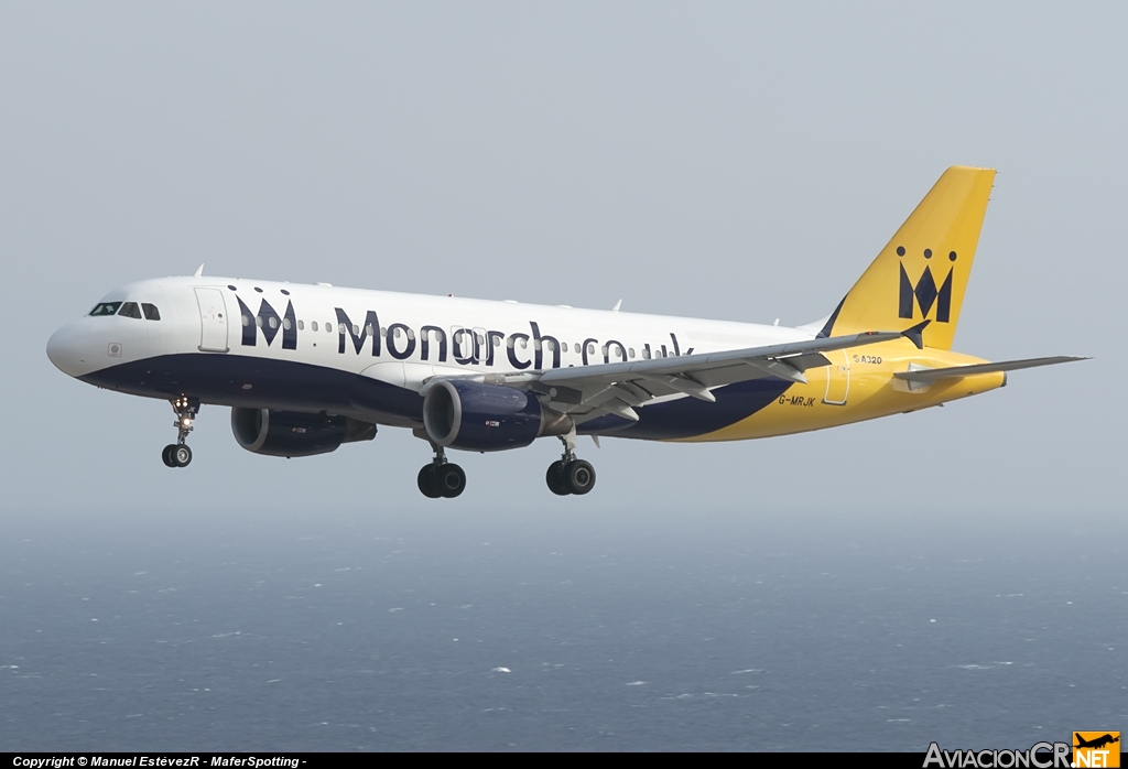 G-MRJK - Airbus A320-214 - Monarch Airlines