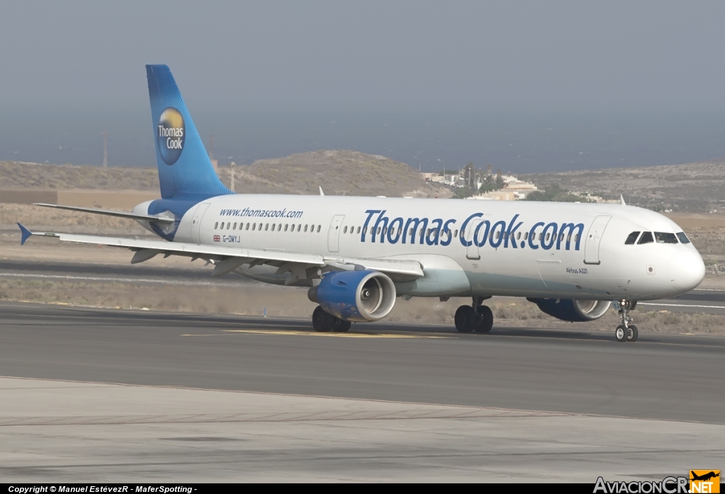 G-OMYJ - Airbus A321-211 - Thomas Cook Airlines