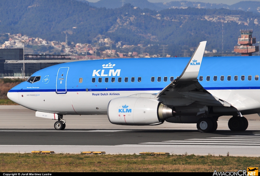 PH-BGK - Boeing 737-7K2 - KLM - Royal Dutch Airlines
