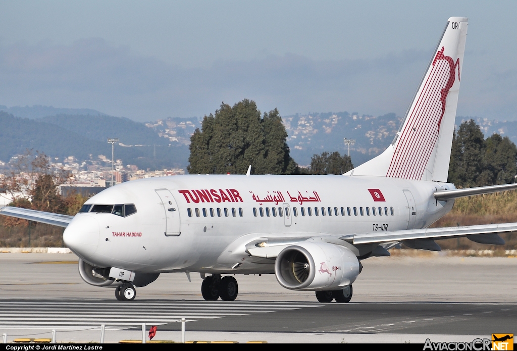TS-IOR - Boeing 737-6H3 - Tunisair