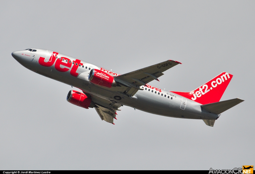 G-GDFG - Boeing 737-36Q - Jet2.com