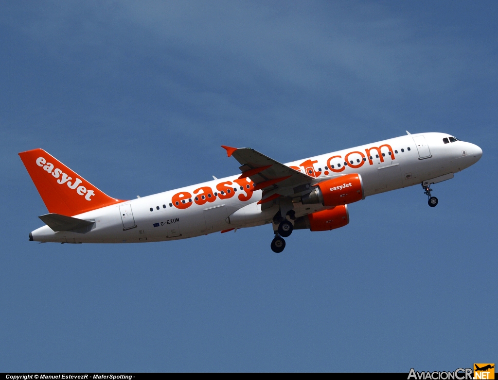 G-EZUM - Airbus A320-214 - EasyJet