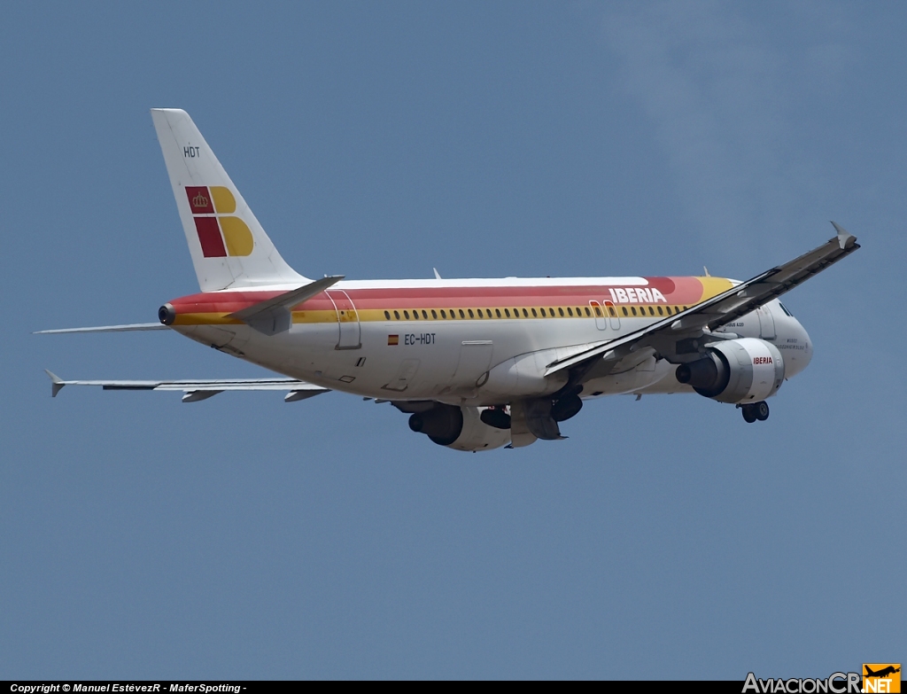 EC-HDT - Airbus A320-214 - Iberia