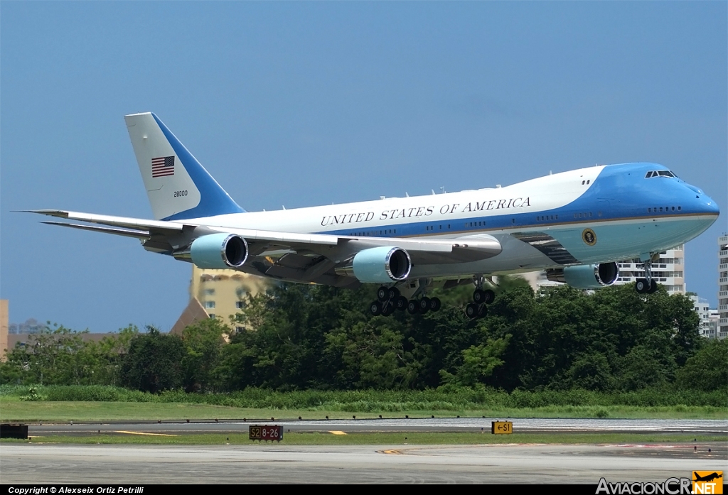 82-8000 - Boeing VC-25A - USAF - United States Air Force - Fuerza Aerea de EE.UU