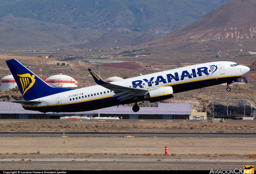 EI-DWV - Boeing 737-8AS - Ryanair