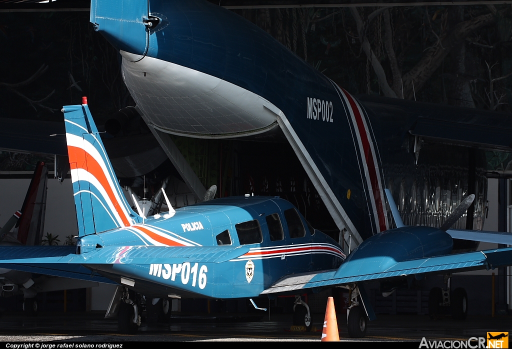 MSP016 - Piper PA-34-200T Seneca II - Ministerio de Seguridad Pública - Costa Rica