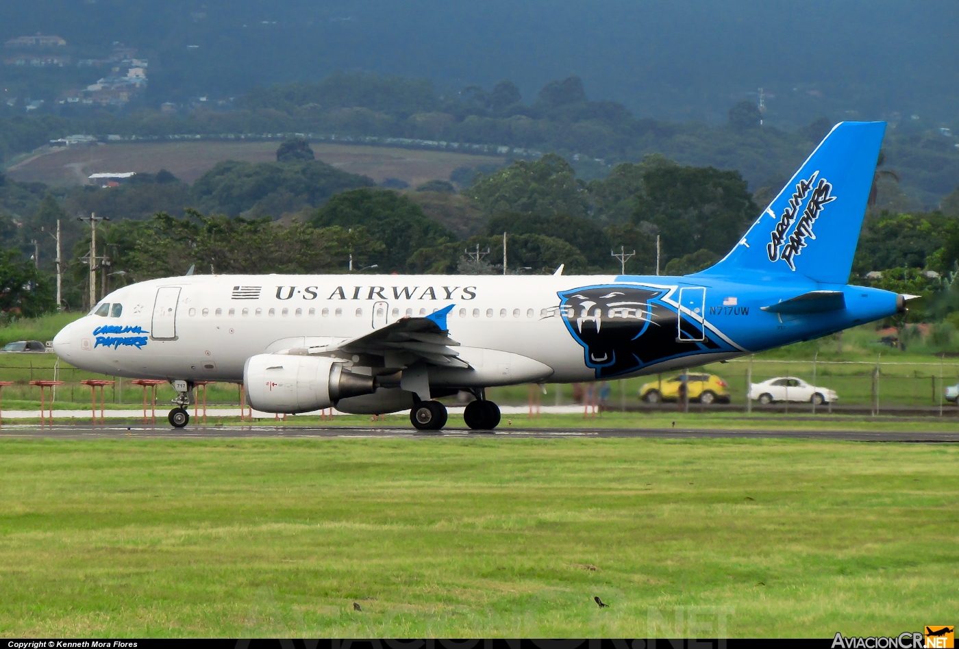 N717UW - Airbus A319-112 - US Airways