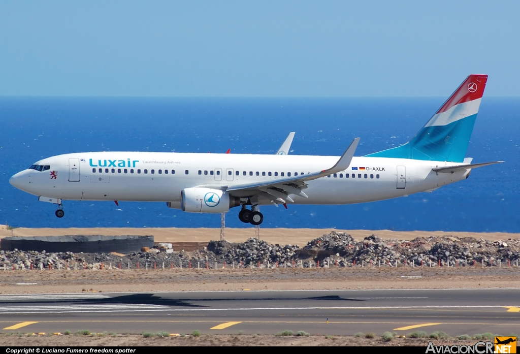 D-AXLK - Boeing 737-86J - Luxair - Luxembourg Airlines