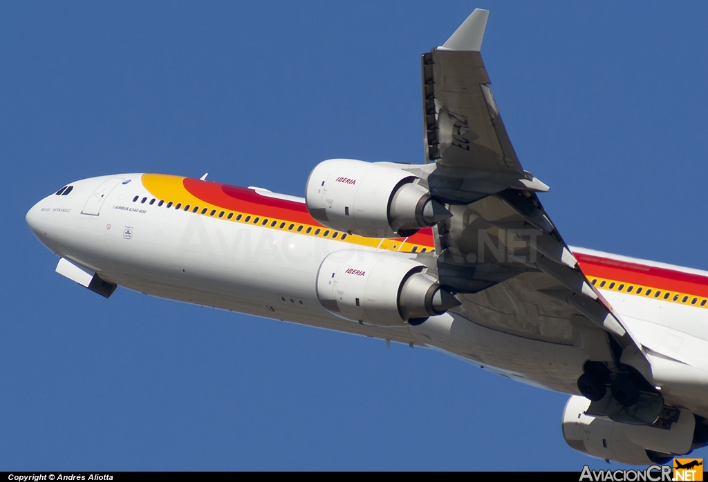 EC-KZI - Airbus A340-642 - Iberia