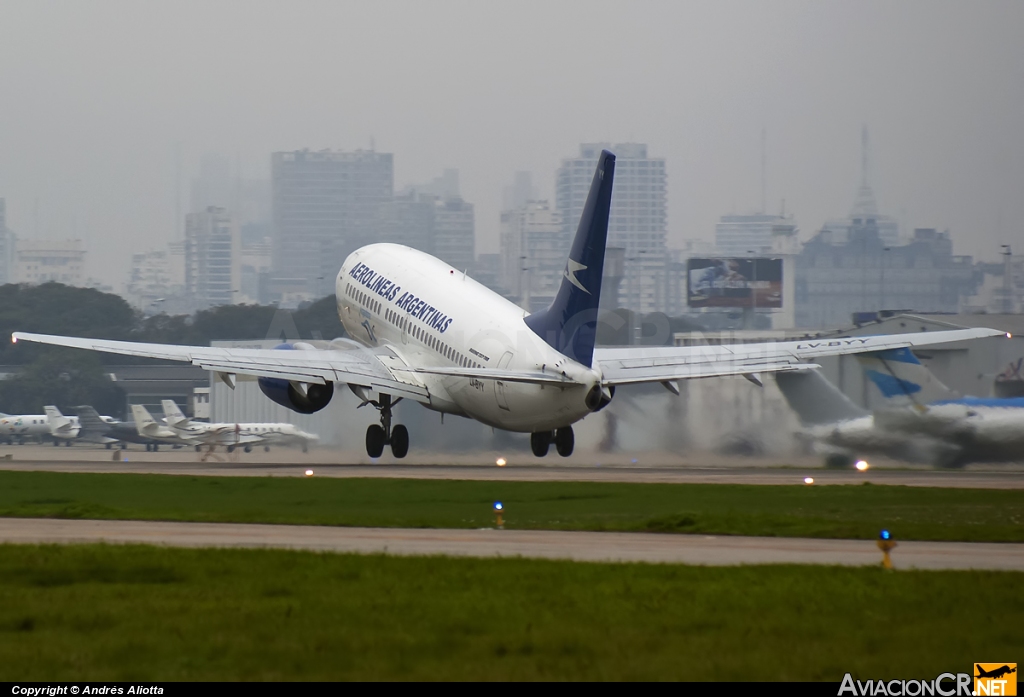 LV-BYY - Boeing 737-7BD - Aerolineas Argentinas