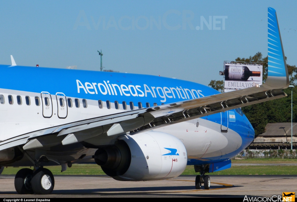 LV-CTC - Boeing 737-86J - Aerolineas Argentinas