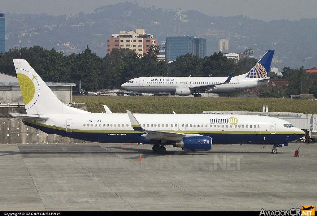 N738MA - Boeing 737-8Q8 - Miami Air