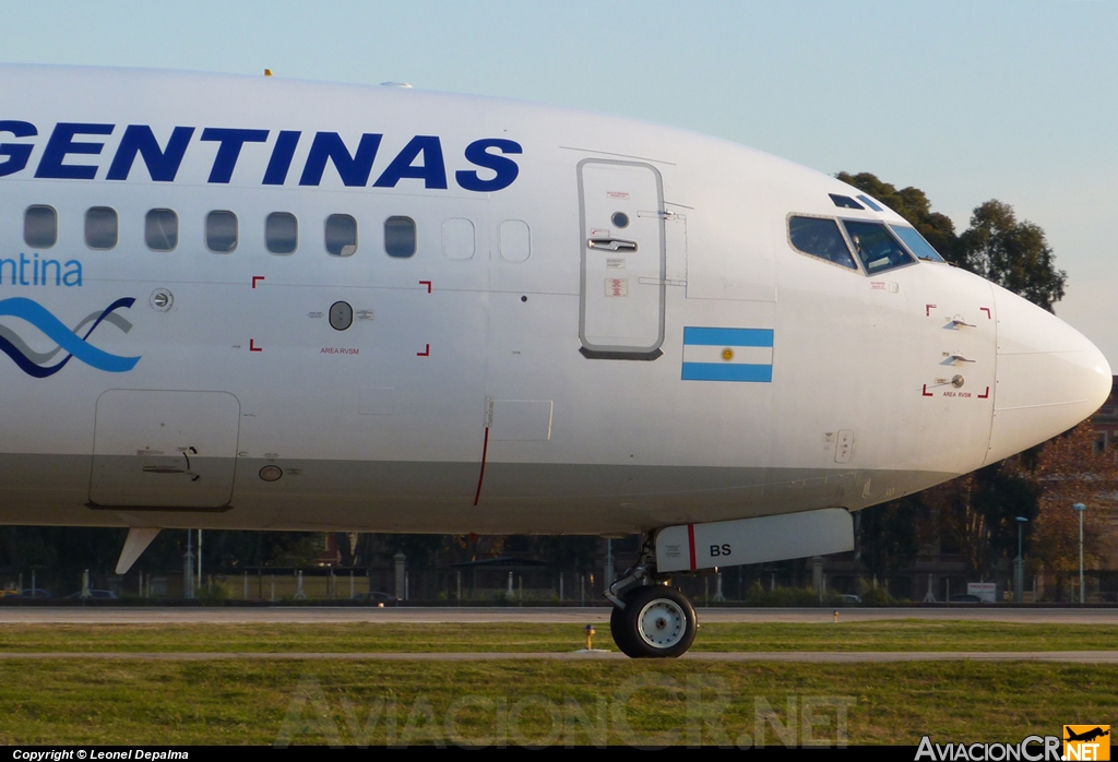 LV-CBS - Boeing 737-73V - Aerolineas Argentinas