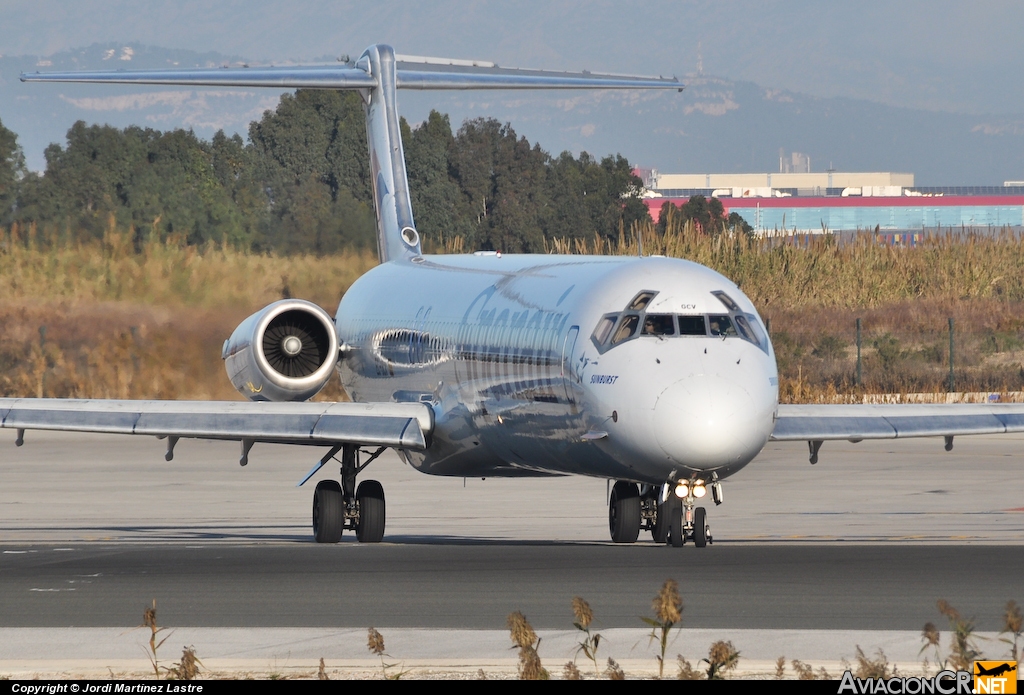 EC-GCV - McDonnell Douglas MD-82 - Spanair