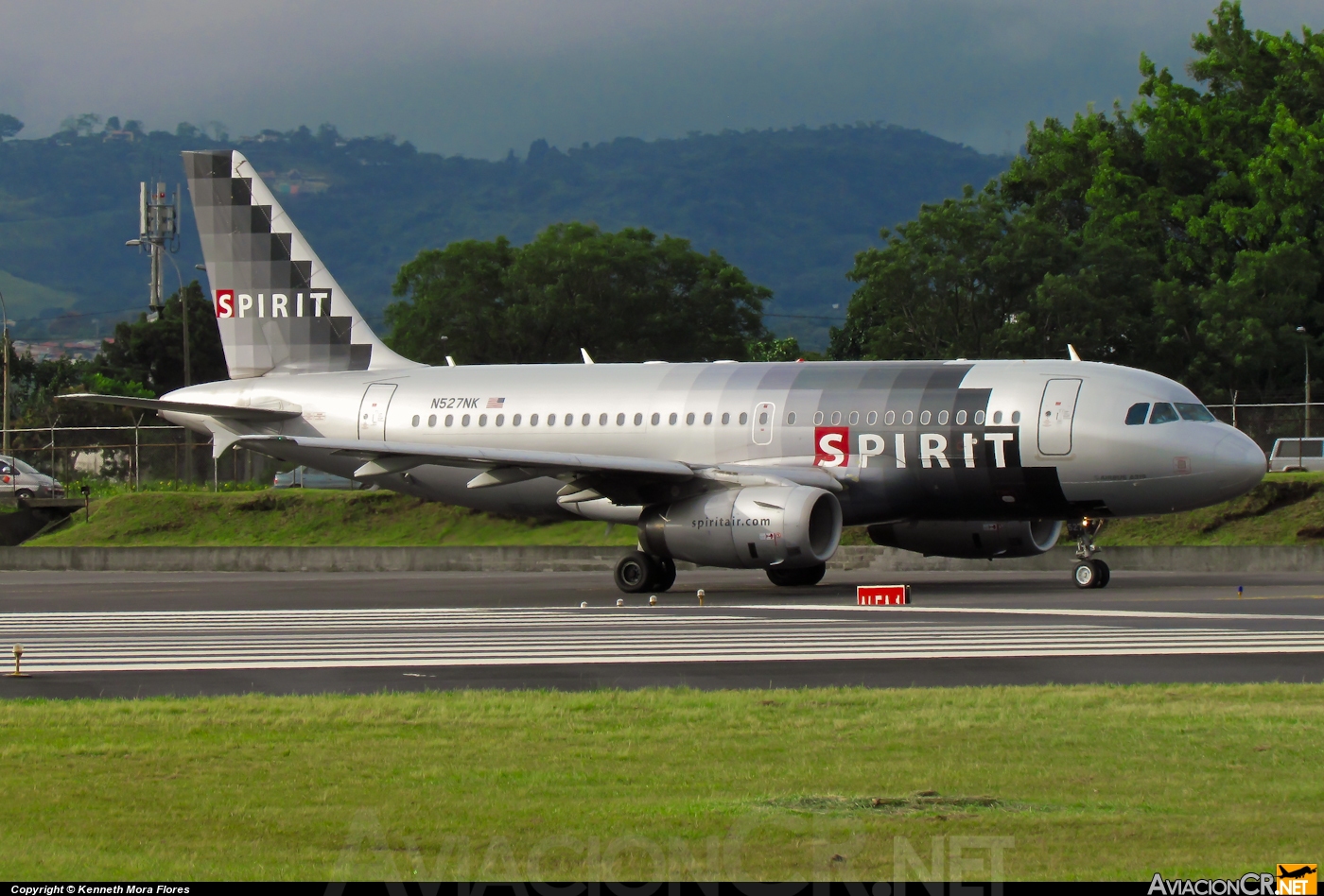 N527NK - Airbus A319-132 - Spirit Airlines