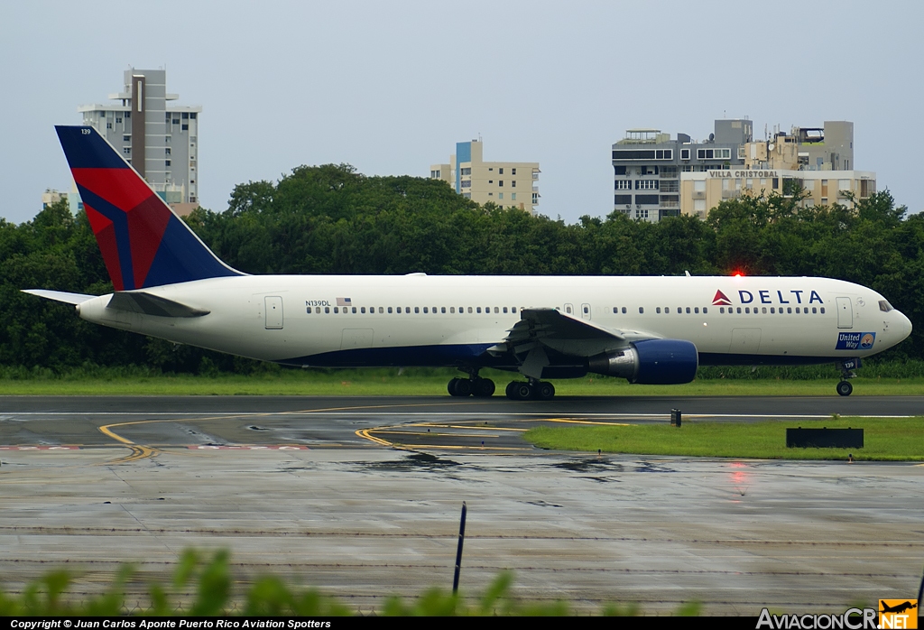 N139DL - Boeing 767-332 - Delta Air Lines
