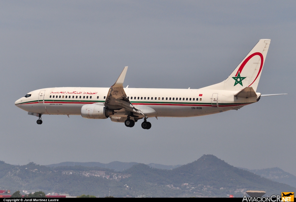 CN-ROB - Boeing 737-8B6 - Royal Air Maroc