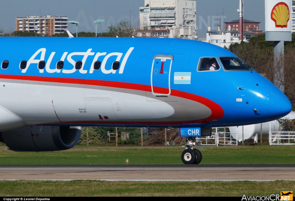 LV-CHR - Embraer 190-100IGW - Austral Líneas Aéreas