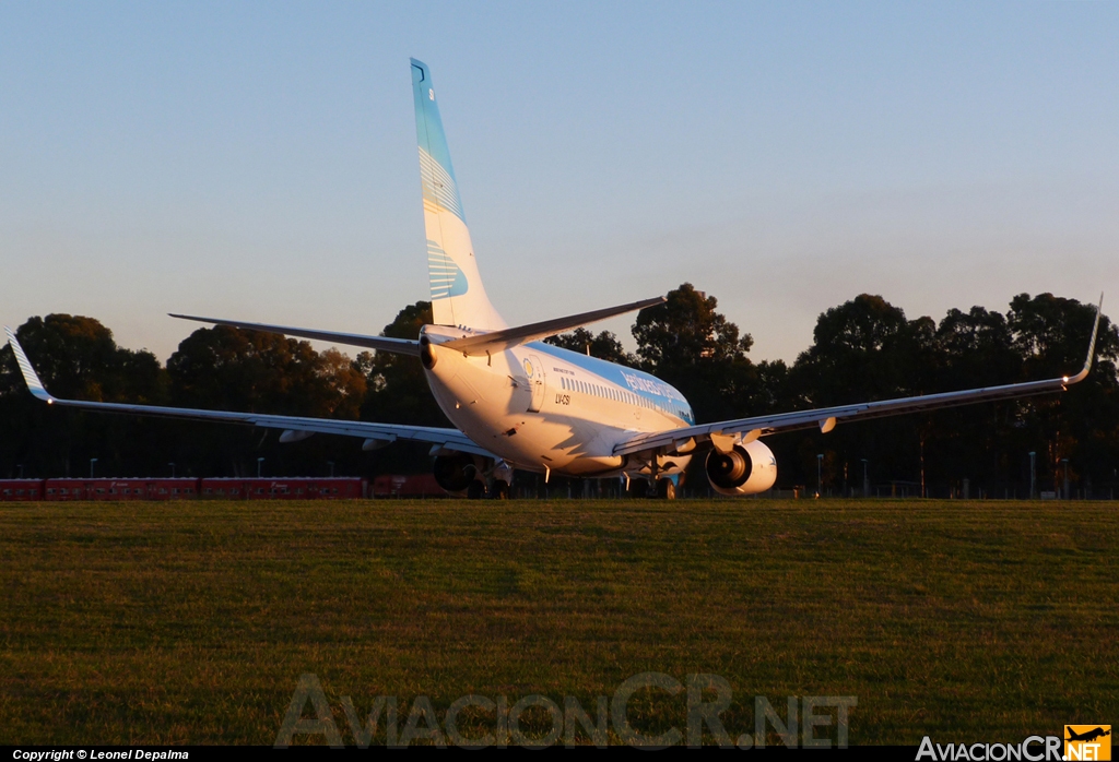 LV-CSI - Boeing 737-7Q8 - Aerolineas Argentinas