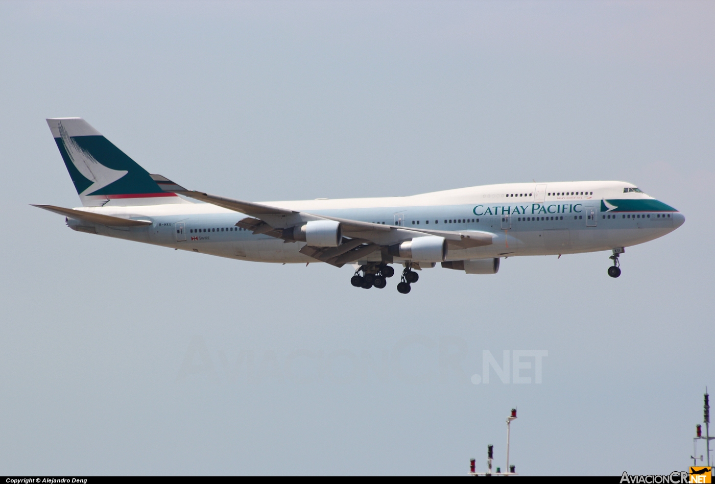 B-HKU - Boeing 747-412 - Cathay Pacific