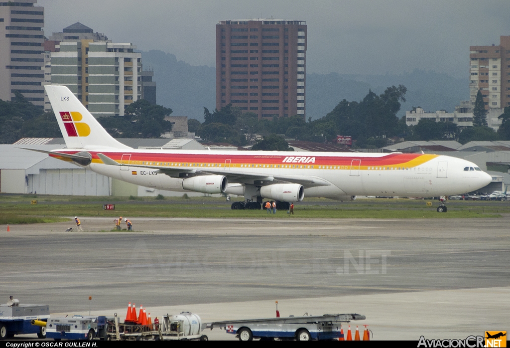 EC-LKS - Airbus A340-313X - Iberia
