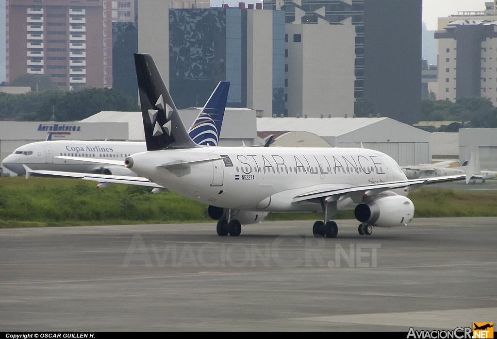 N522TA - Airbus A319-132 - Taca