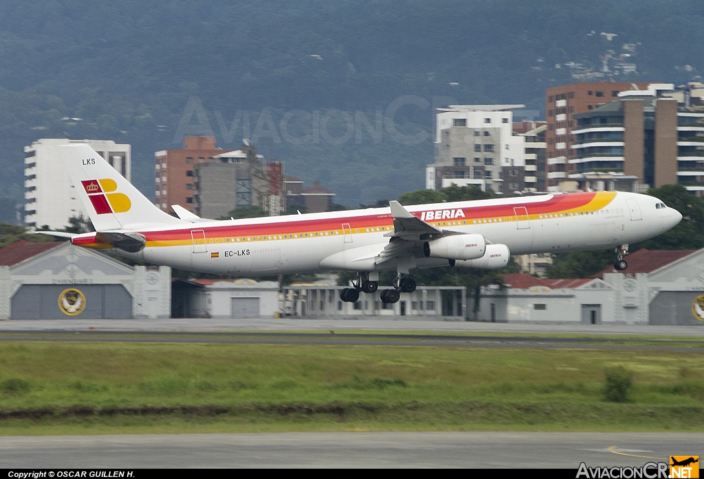 EC-LKS - Airbus A340-313X - Iberia