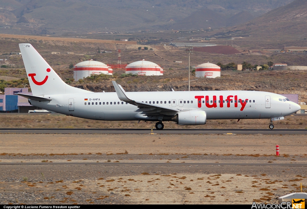 D-AHFA - Boeing	737-8K5/W - TUIfly