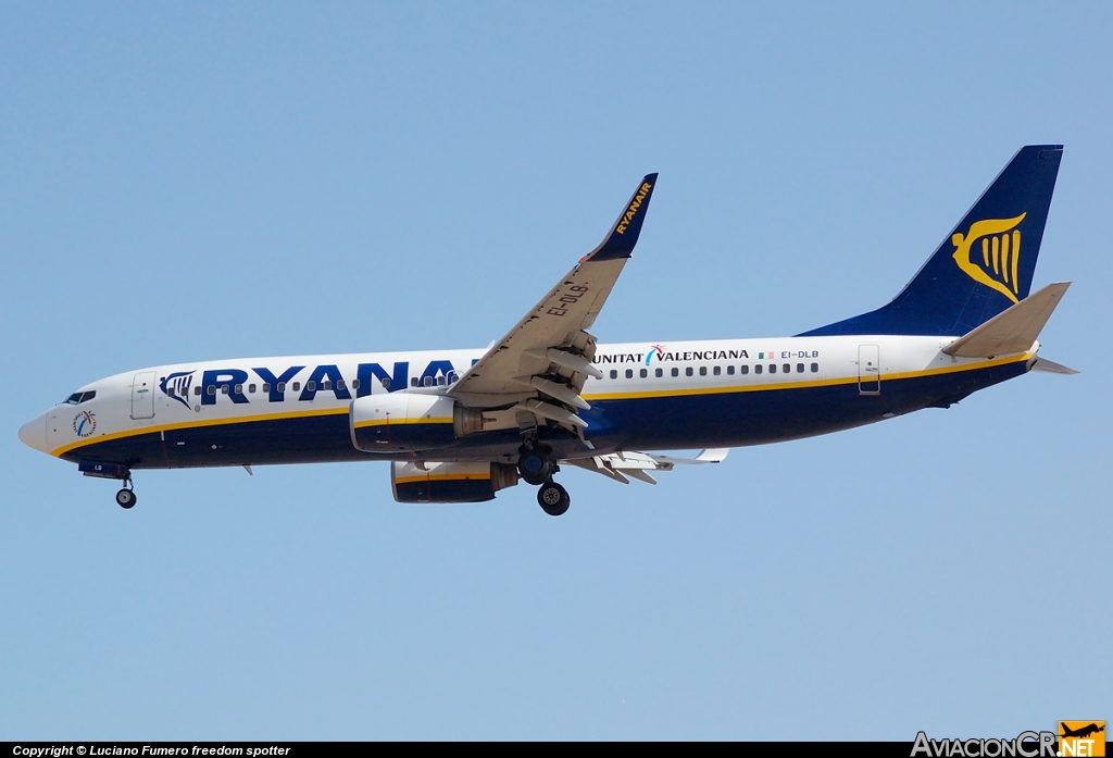 EI-DLB - Boeing 737-8AS - Ryanair