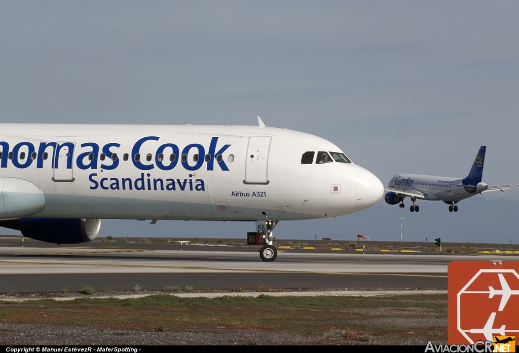 OY-VKE - Airbus A321-211 - Thomas Cook Airlines (Scandinavia)