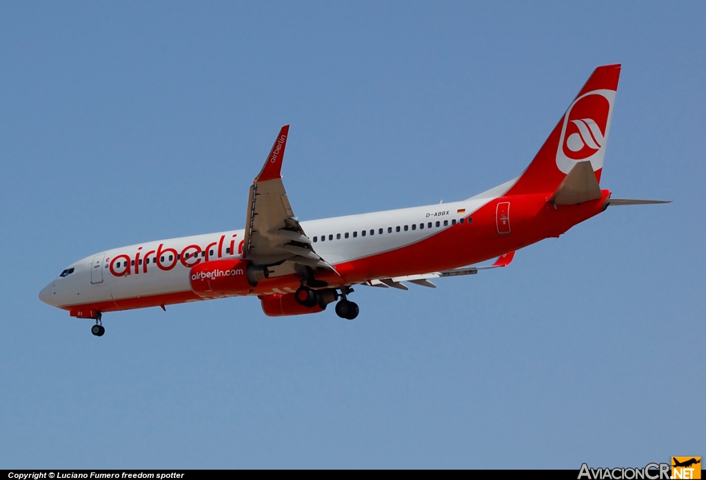 D-ABBX - Boeing 737-808 - Air Berlin