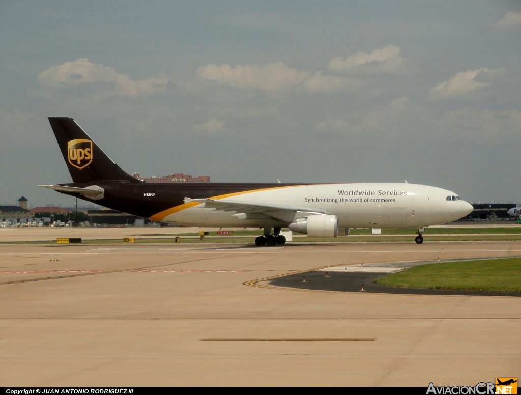N139UP - Airbus A300F4-622R - UPS - United Parcel Service