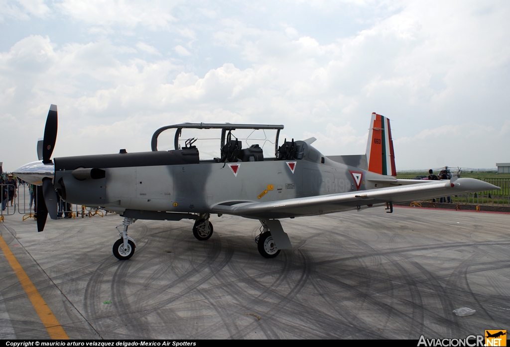6601 - Hawker Beechcraft T-6C TEXAN II - Fuerza Aerea Mexicana FAM